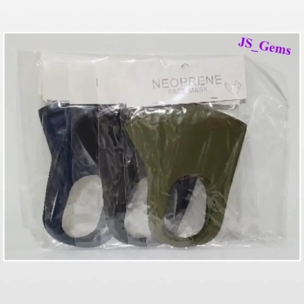 6 New Adult Neoprene Face Masks Home